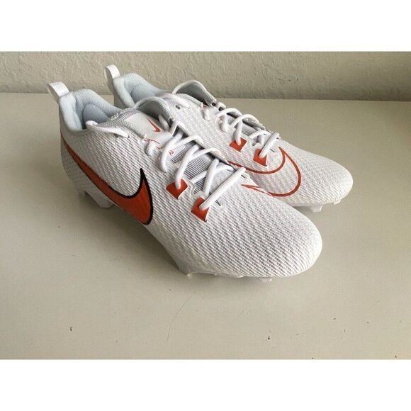 Nike Vapor Edge Speed 360 2 White Orange Football Cleats FJ1582-180 Men’s Sz 14 - Picture 6 of 13